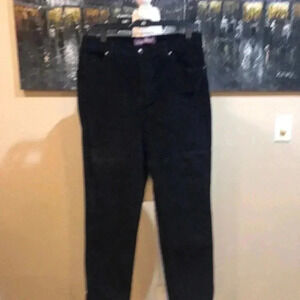 Gloria Vanderbilt Corduroy 5 Pocket Zip Front Jeans-Size 12